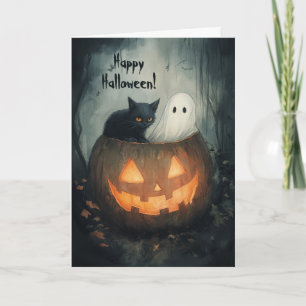 Halloween Jacuzzi Thank You Card