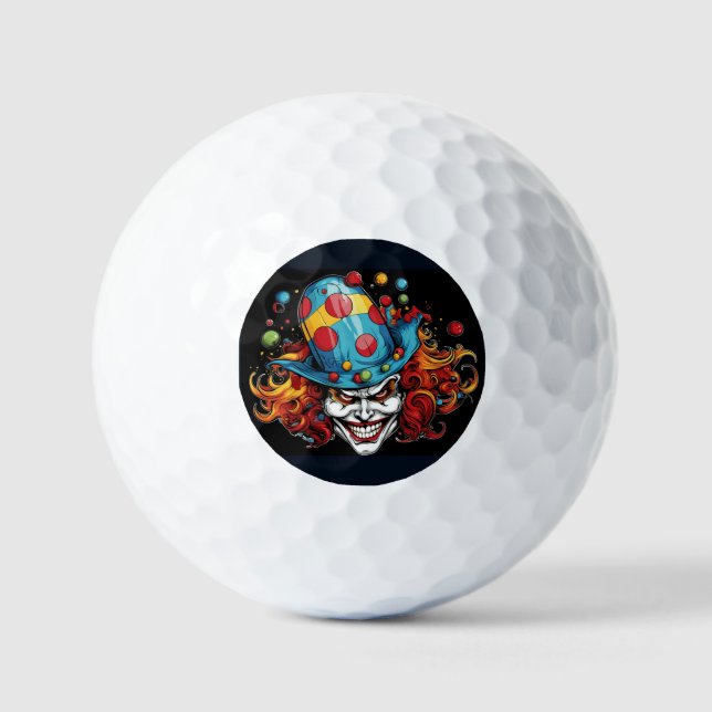 Halloween/Joker Golf Ball  (Front)