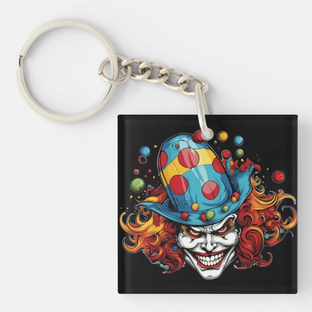 Halloween/Joker Keychain (Front)