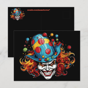 Halloween/Joker Postcard