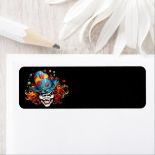 Halloween/Joker Return Address Label