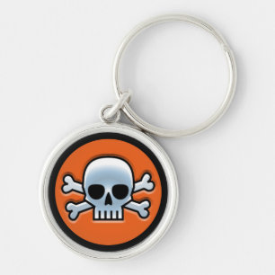 Halloween 'Jolly Roger' Key Ring