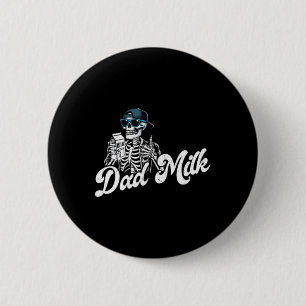 Halloween Just A Dad Who Always Came Ck Skeleton D 6 Cm Round Badge