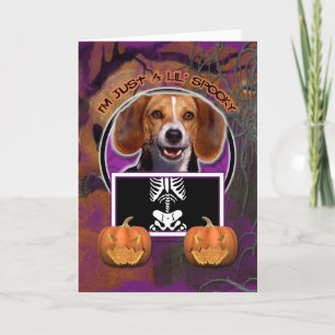 Halloween - Just a Lil Spooky - Beagle Card