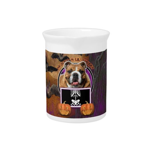 Halloween - Just a Lil Spooky - Bulldog Pitcher