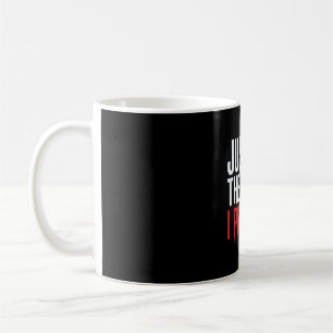 Halloween Just The Tip Bloody Cross Coffee Mug