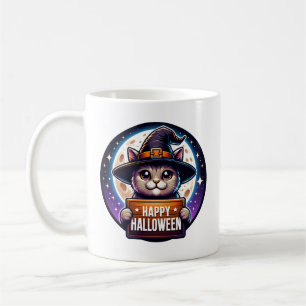 Halloween Kat Coffee Mug