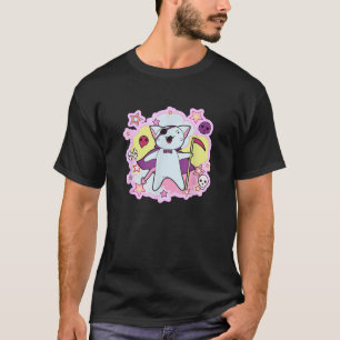 Halloween Kawaii Vampire Cat T Shirt Pastel Goth A