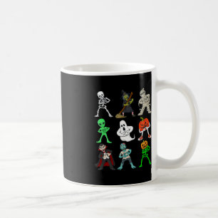 Halloween Keke Dancing Skeleton And Monsters Boys  Coffee Mug