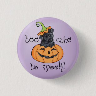 Halloween Kerry Blue Terrier 3 Cm Round Badge
