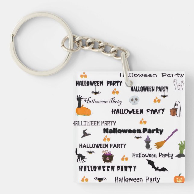 halloween key ring (Front)