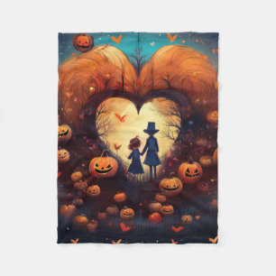 Halloween Kid Friendly Fleece Blanket