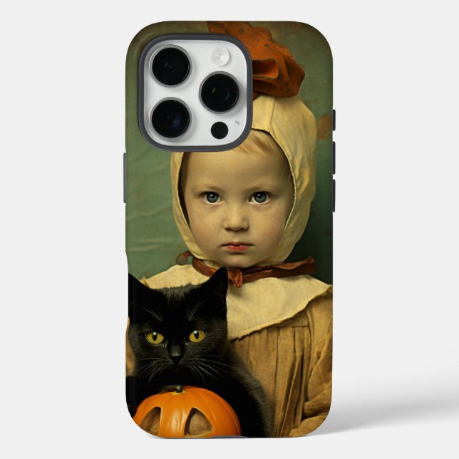 Halloween kids and cats Case-Mate iPhone case (Back)