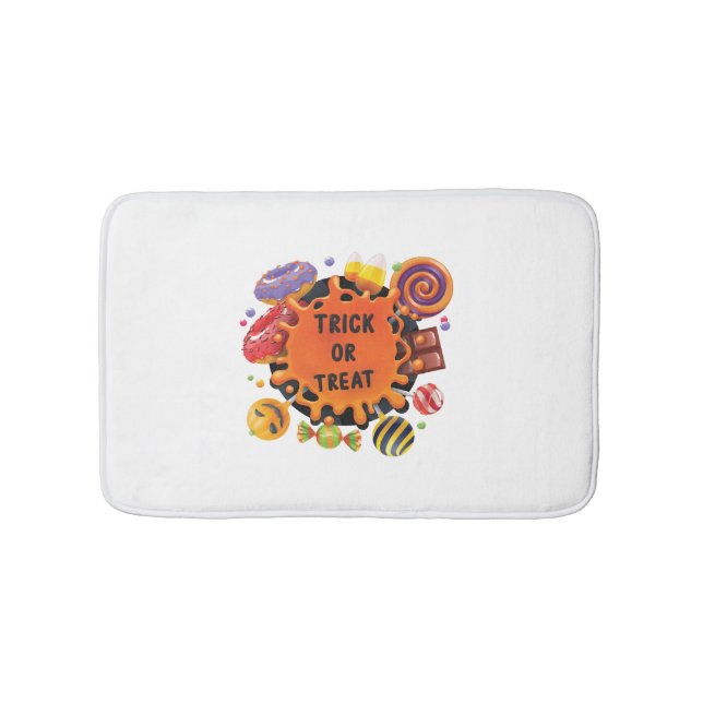 halloween kids  bath mat (Front)