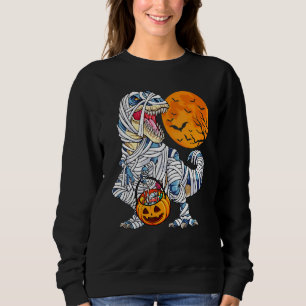 Halloween Kids  Cute Costume Mummy Dinosaur Boys Sweatshirt