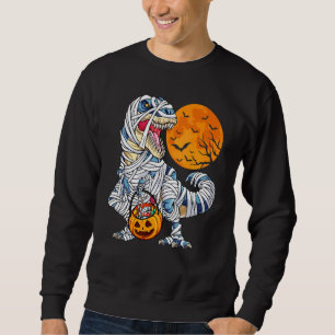 Halloween Kids  Cute Costume Mummy Dinosaur Boys Sweatshirt