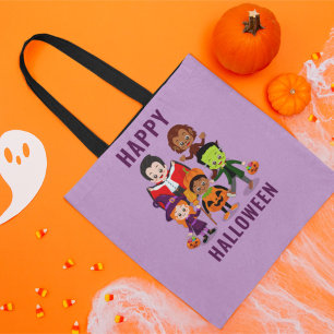Halloween Kids’ Cute Costume Party Tote Bag