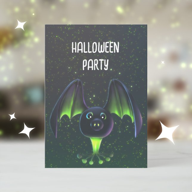 Halloween Kids Party Cute Invitation  (Creator Uploaded)