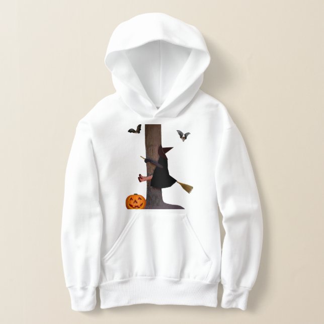 Halloween Kids Pull Over Hoodie (Laydown)