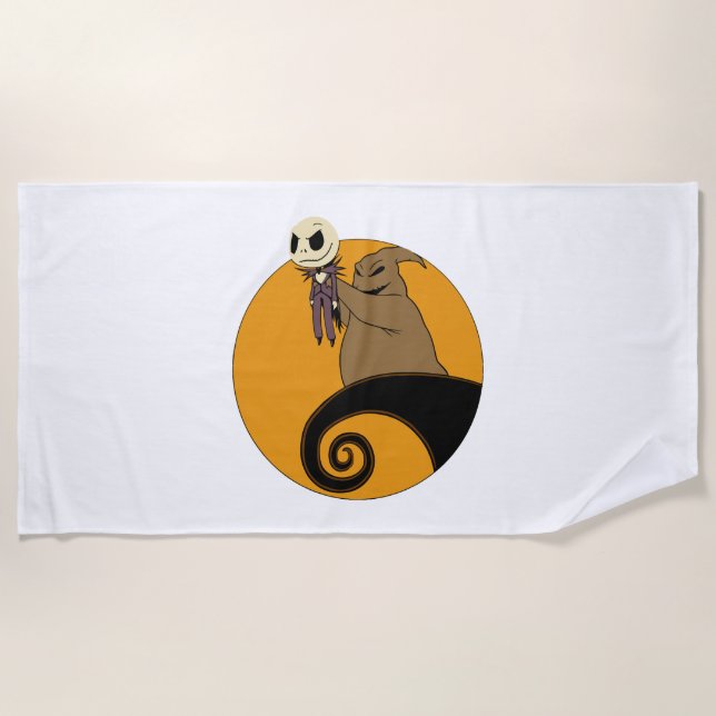 Halloween King  Beach Towel (Front)