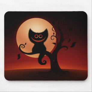 Halloween Kitten Mouse Pad