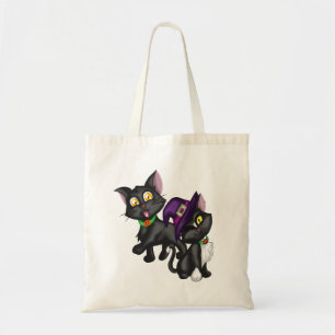 Halloween Kittens Tote Bag