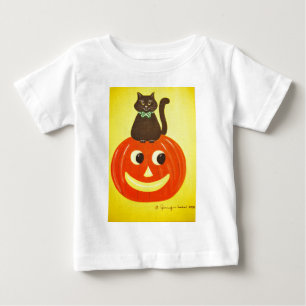 Halloween Kitty Kitty Baby T-Shirt