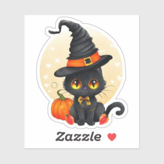 Halloween Kitty sticker