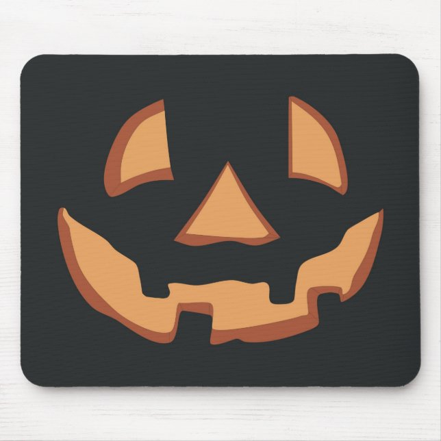 Halloween - Kürbisgesicht Mouse Pad (Front)