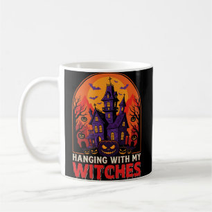 Halloween Laboratory Monster Pumpkin Moon Vector Coffee Mug