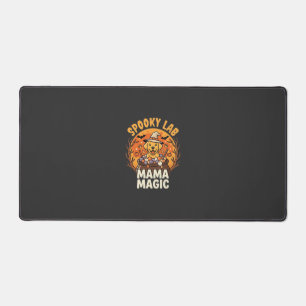 Halloween Labrador Mum Magic Desk Mat