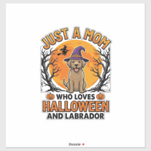 Halloween Labrador Mum Vintage Dog Design_1