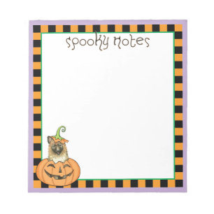 Halloween Laekenois Notepad