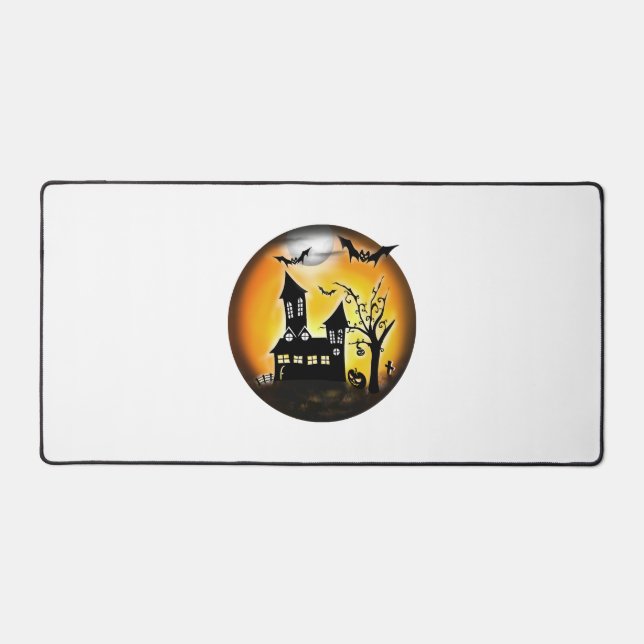 Halloween landscape desk mat (Front)