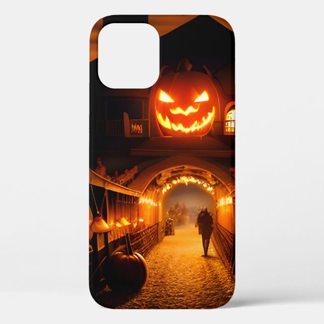 Halloween Landscape Five Case-Mate iPhone Case (Back)