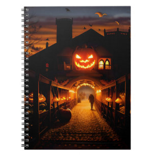 Halloween Landscape Five Notebook
