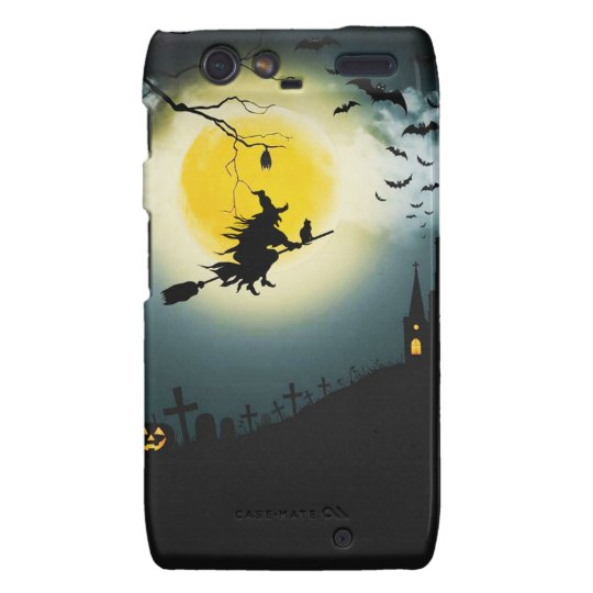 Halloween landscape motorola droid RAZR case