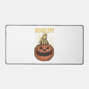 Halloween lantern desk mat