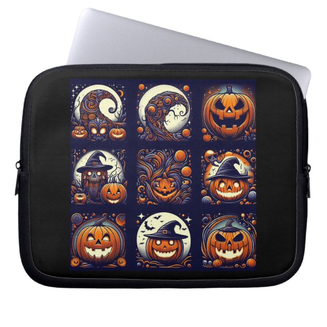 Halloween Laptop Sleeve (Front)
