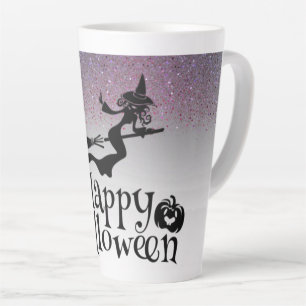 Halloween Latte and Happy Coffee Cup