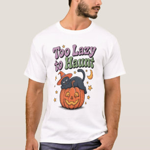 Halloween Lazy Ghost T-Shirt