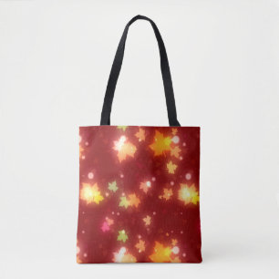 Halloween Leaves Autumn Tote Bag