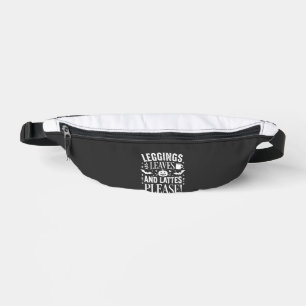 Halloween Leggings Leaves and Lattes Fall Coffee D Bum Bags