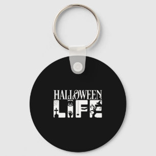 Halloween Life Key Ring
