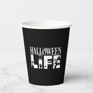 Halloween Life Paper Cups