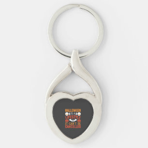 Halloween Lifestyle Bat Pumpkin Typography Vector Key Ring