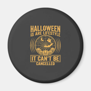 Halloween Lifestyle Bat Spider Web Design_1 Magnet