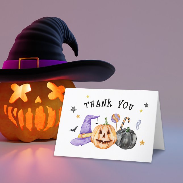Halloween Little Boo Thank You Card (Creator Uploaded)
