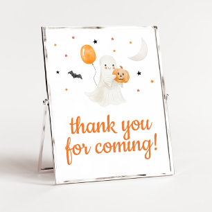 Halloween Little Boo Thank you for Coming Poster