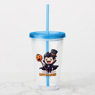 Halloween - Little child vampire Acrylic Tumbler